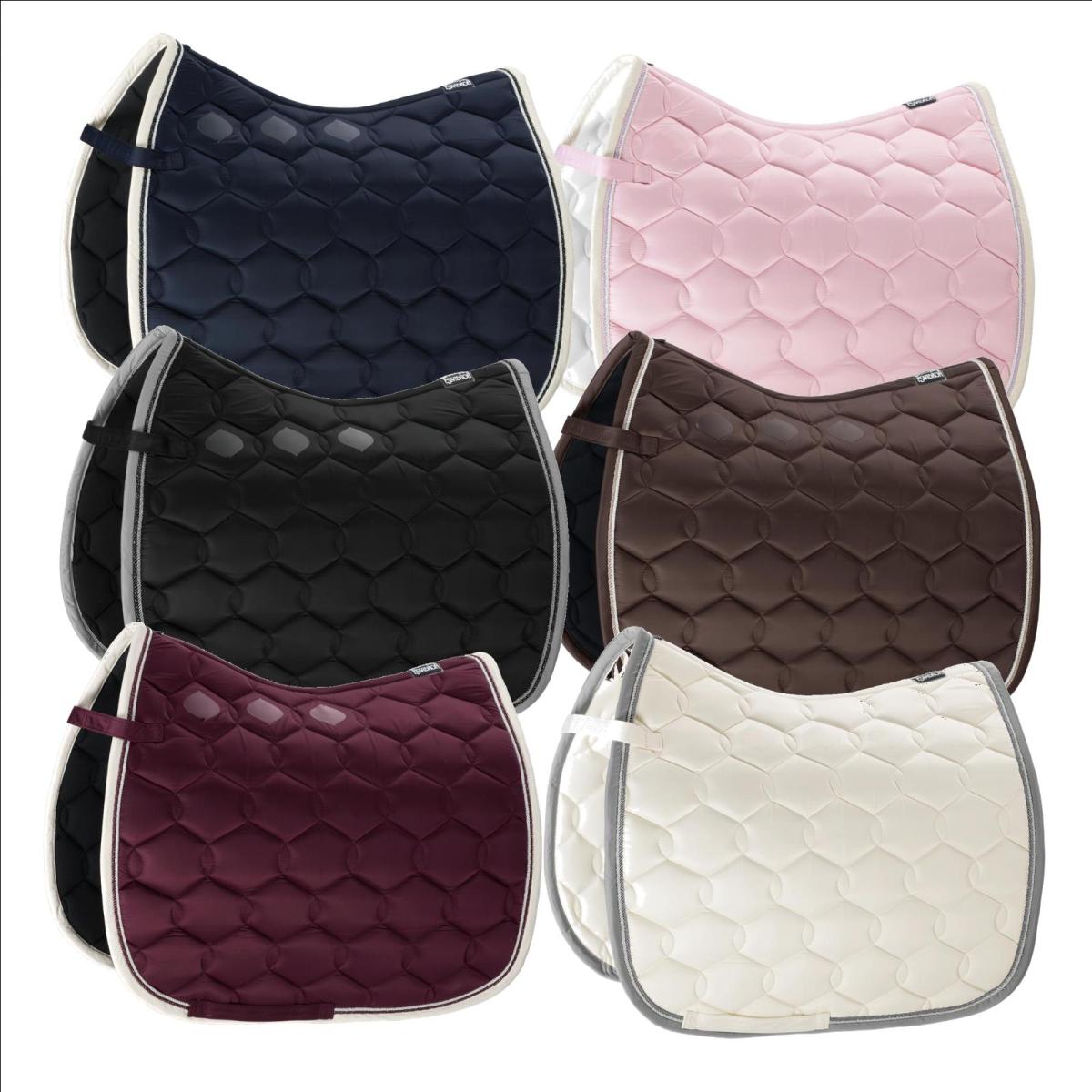 Eskadron Schabracke " GLOSSY WAVE " mit Kordel, blackberry, powderrose, black, navy