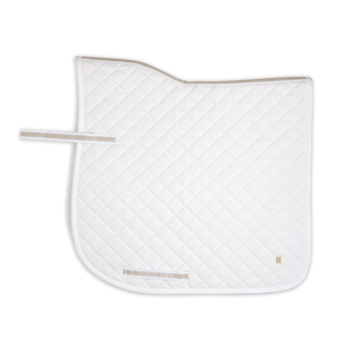 Kingsland Dressage Saddle Pad, white, Full