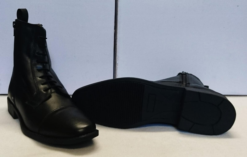 Kavalkade Lederstiefelette, Jodhpur - Stiefelette " KAVALBOOTS " mit Schnürung und Reisverschluss