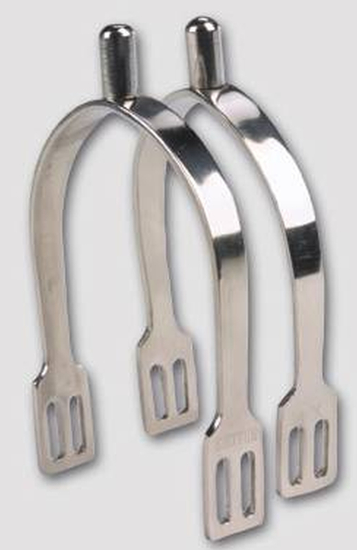 Kieffer Sporen, Edelstahl mit rundem Ende, 45mm