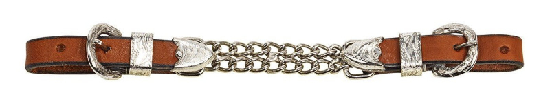 Curb Chain LEDER " SHOW "