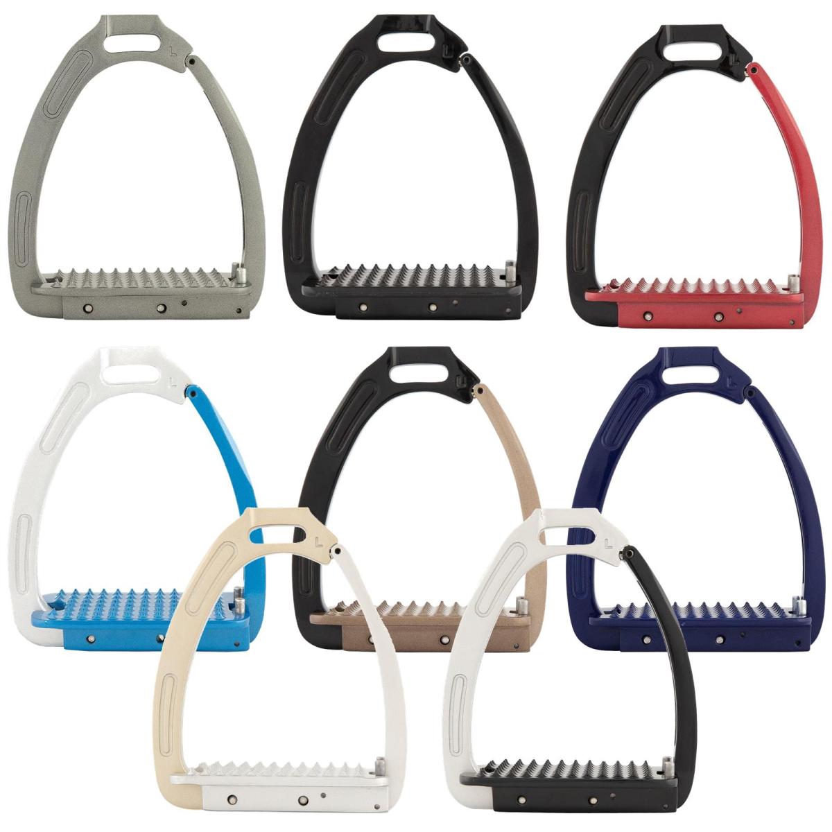 BR Steigbügel Lavarone, Sicherheitssteigbügel, 1 Paar, 12cm