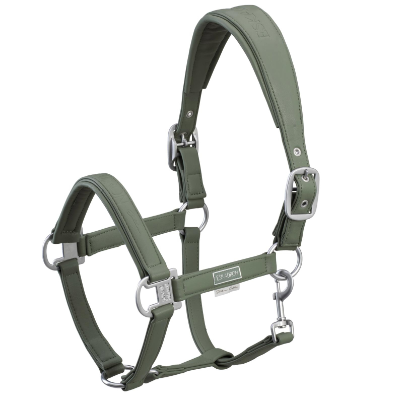 Eskadron Platinum Headcollar " DOUBLEPIN LEATHER "