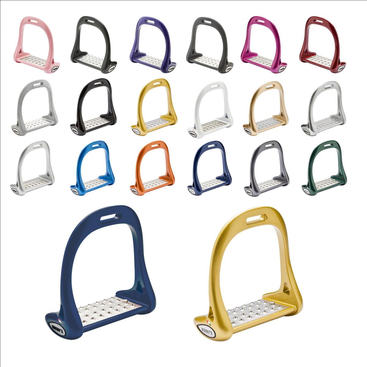 LORENZINI Stirrups " TITANIUM ", Jumping, Plate Titan