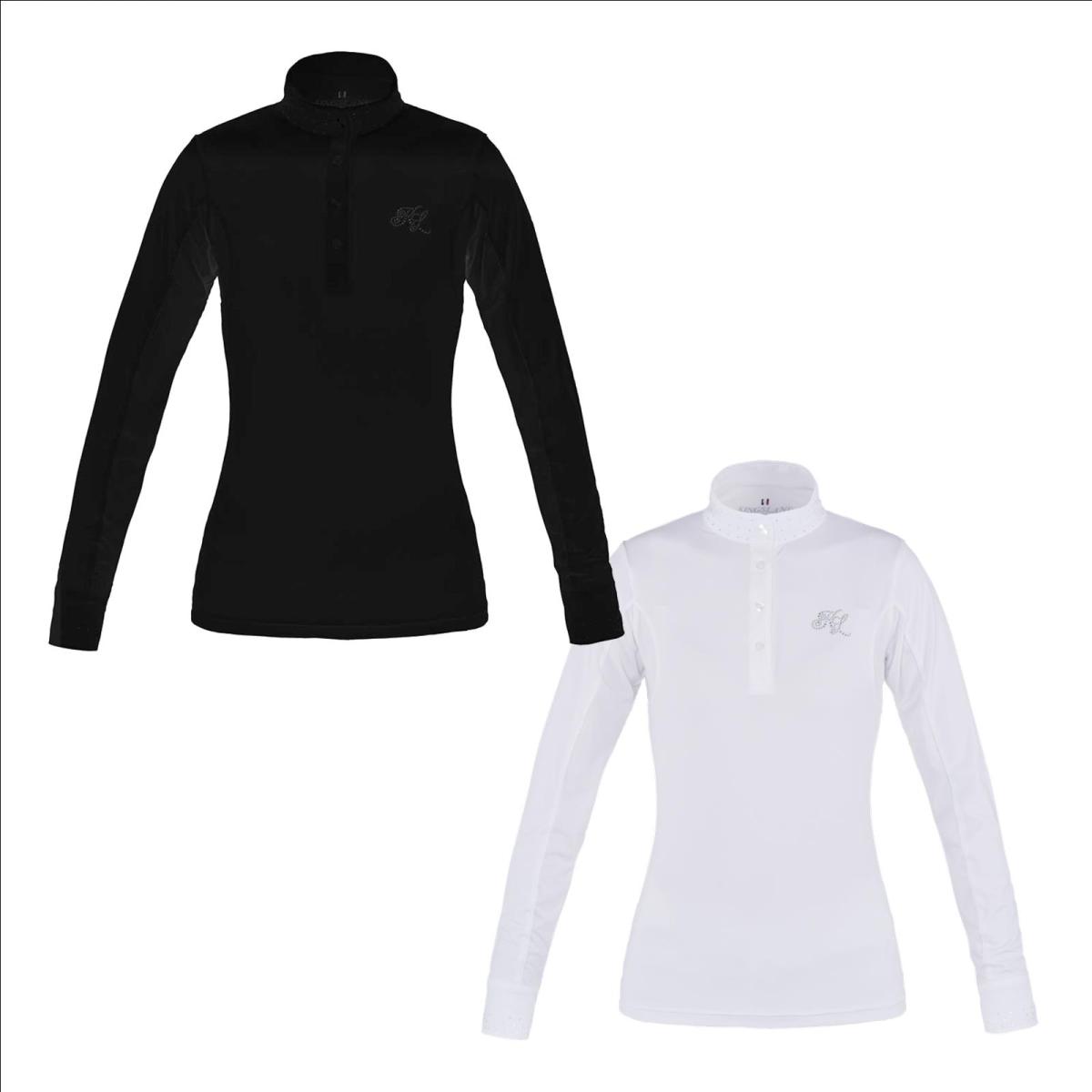 Kingsland Langarm Turniershirt " KL_MIMI " , Show Shirt mit Glitzersteinchen