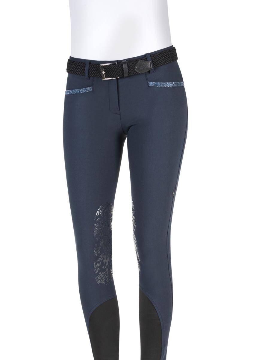 Equiline women`s breeches " E_GAYNOR " with Knee Grip