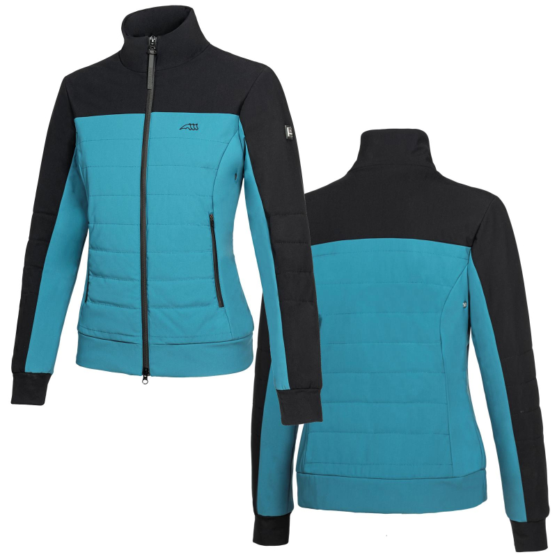 Equiline WOMEN’S BOMBER JACKET " EQ_NABEL ", teal
