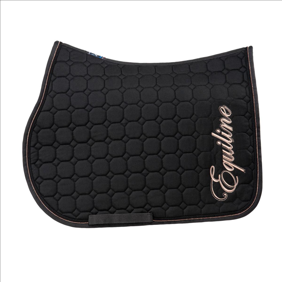 Equiline Schabracke OCTAGON  " E_BANKSIA " mit Studs