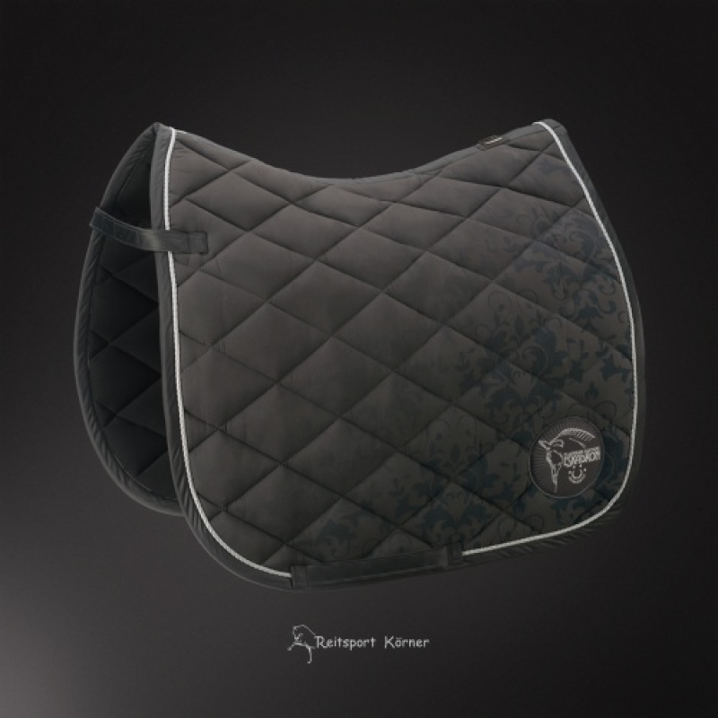 Eskadron Platinum Saddle Cloth " PEACH ORNAMENTS "