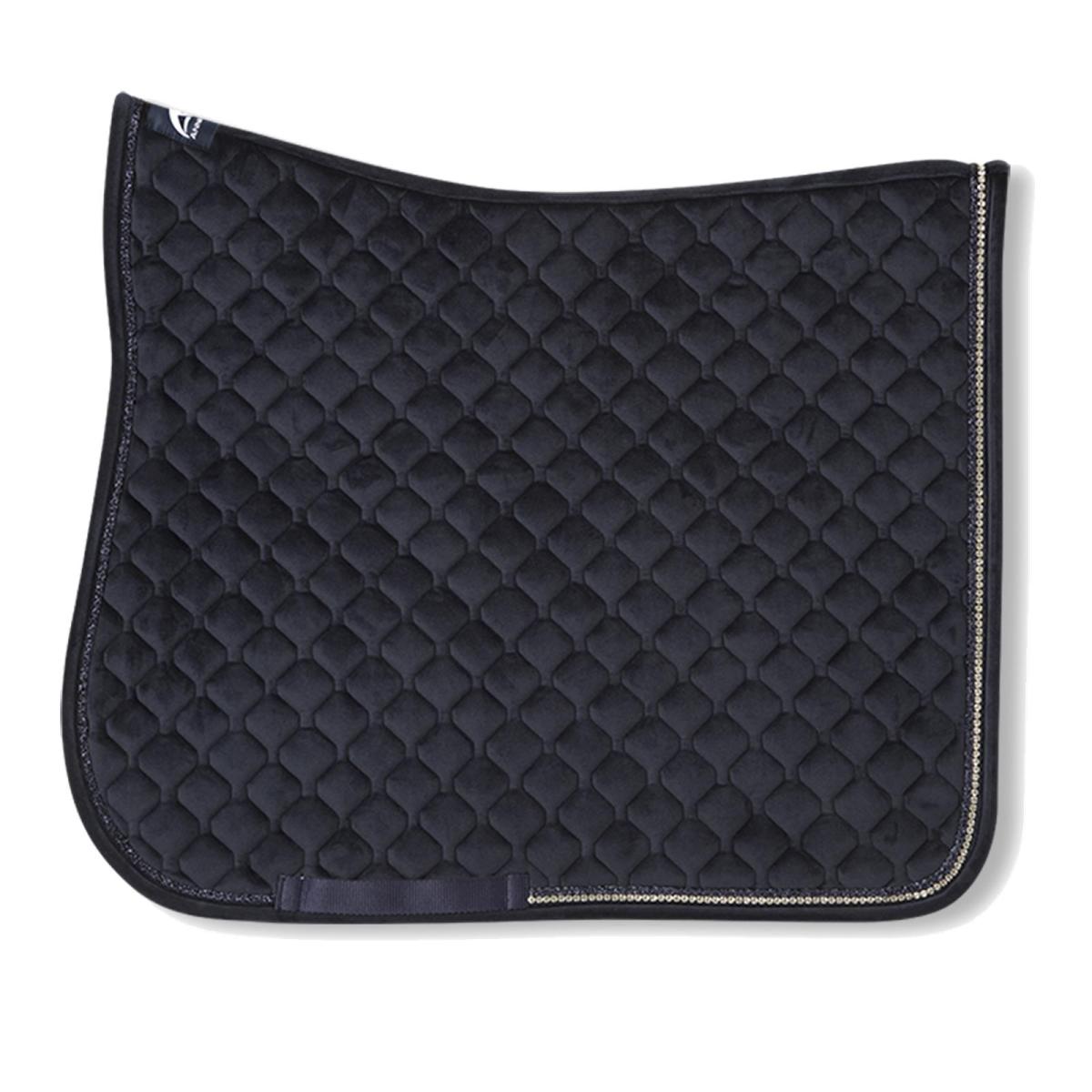 Anna Scarpati Schabracke mit Kordel und Strass " AS_QUIVIX 22 ", bluenavy, Dressur