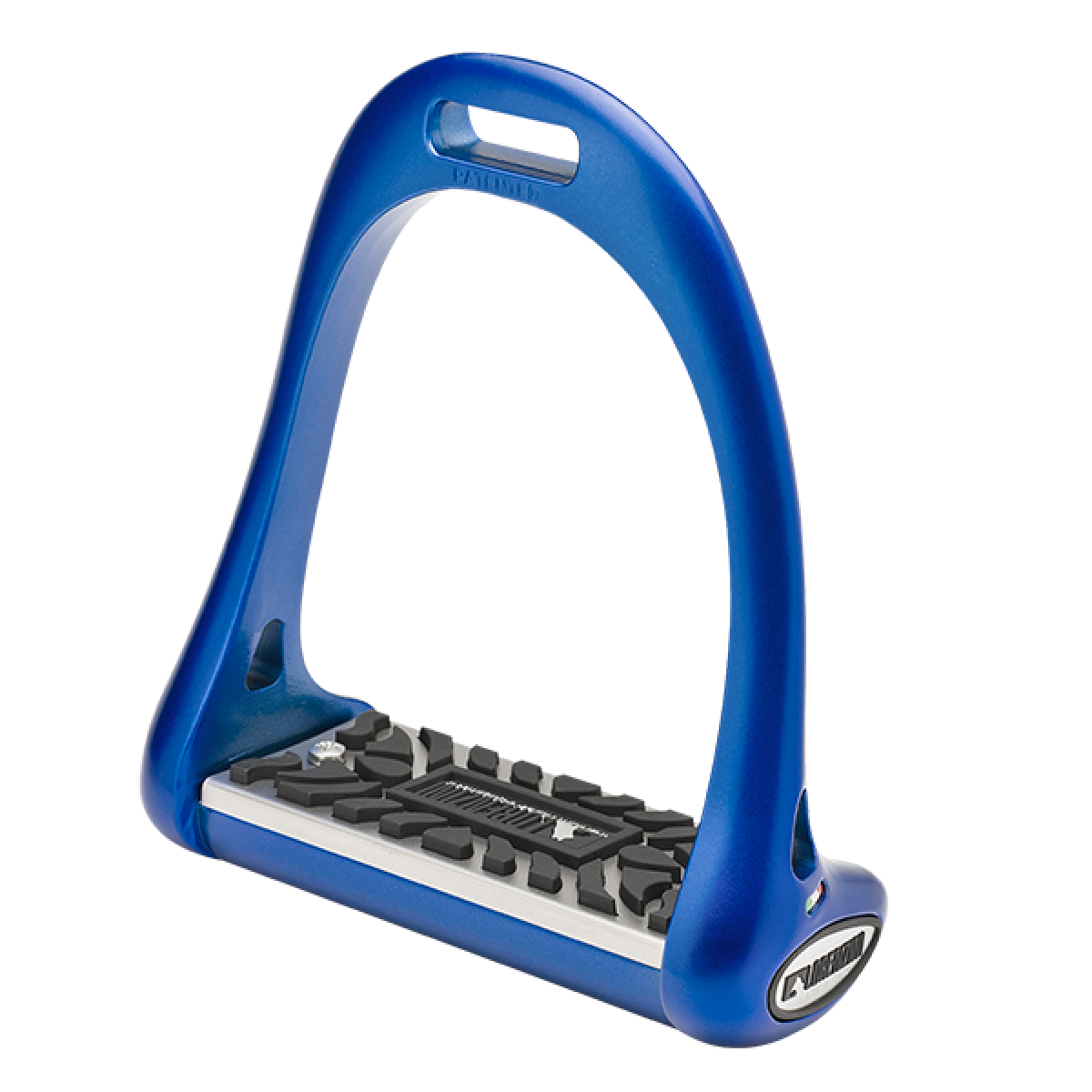 LORENZINI Stirrups " TITANIUM ", Dressage, Rubber Plate