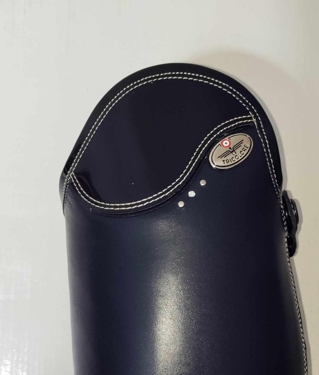 DeNiro Riding Boot " DE_Salentino 02 " with lacing, blue