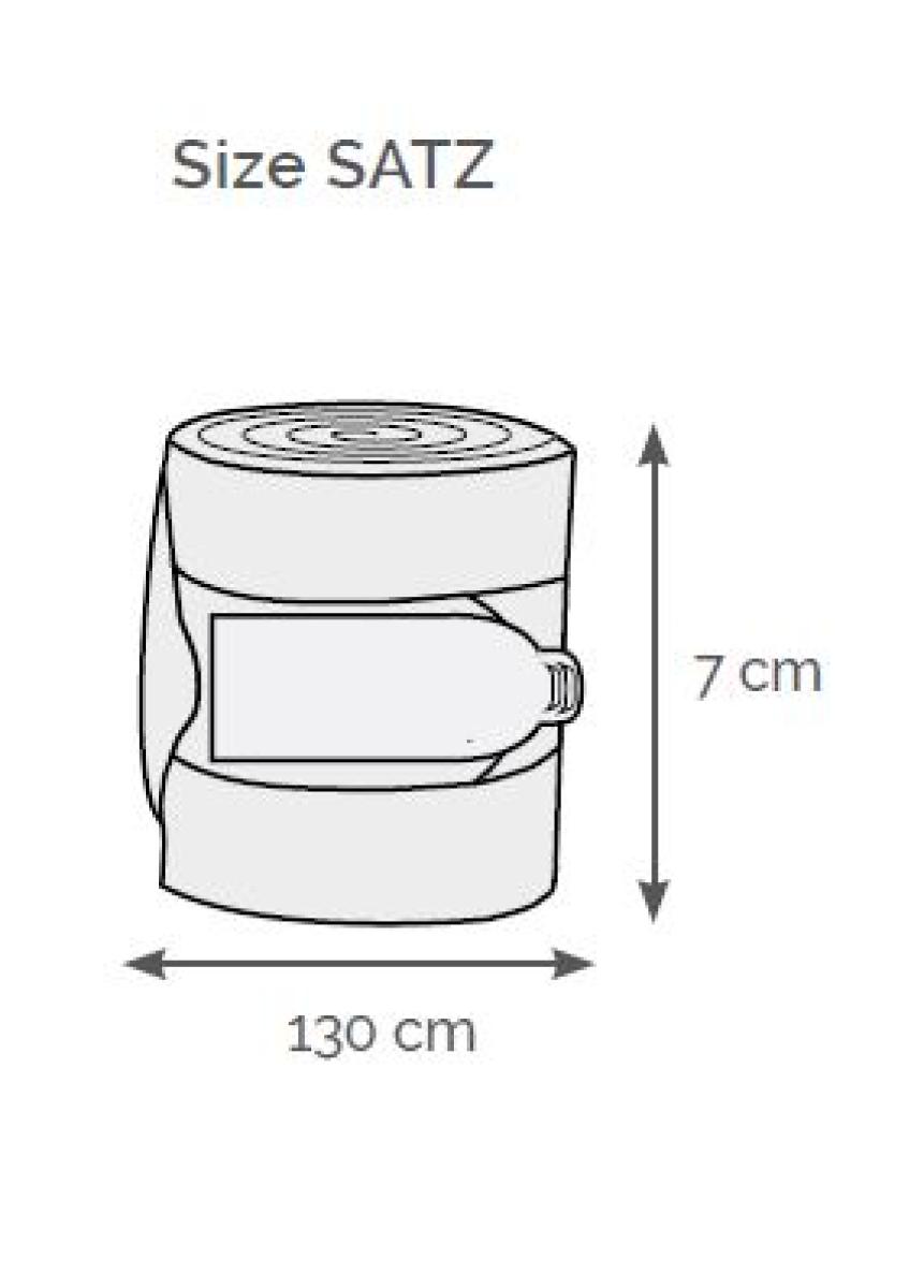 Eskadron Platinum Fleece Bandages " FLEECE FAUX LEATHER ", SHETTY