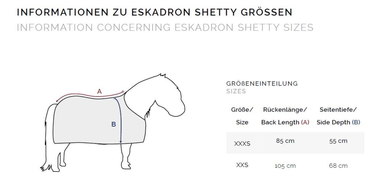 Eskadron HERITAGE Abschwitzdecke " JERSEY SPARKLE " , SHETTY