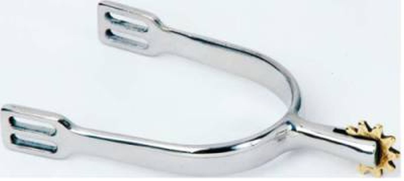 Busse Sporen Edelstahl mit Zackrad, Damen