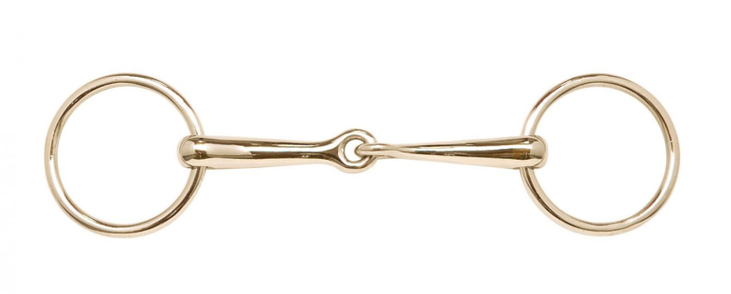 Busse Unterlegtrense KAUGAN®, einfach gebrochen