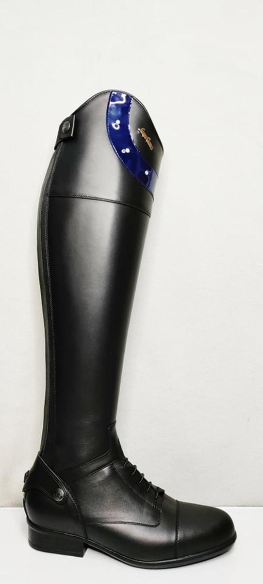Sergio Grasso Leather Boot " SG_EVOLUTION " with TOP 3 in blue