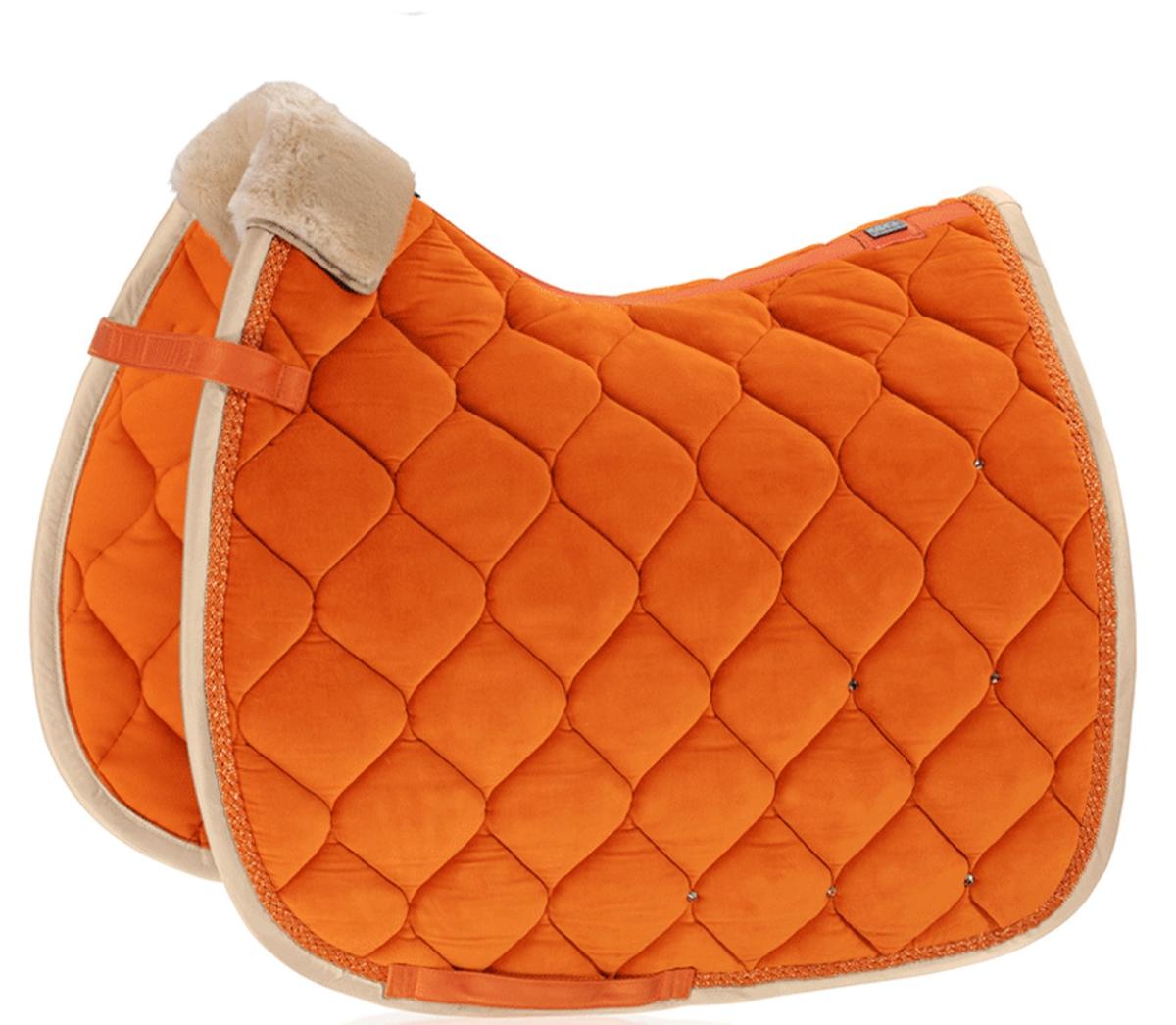 Eskadron Saddle Cloth Platinum VELVET CRYSTAL -limited edition-