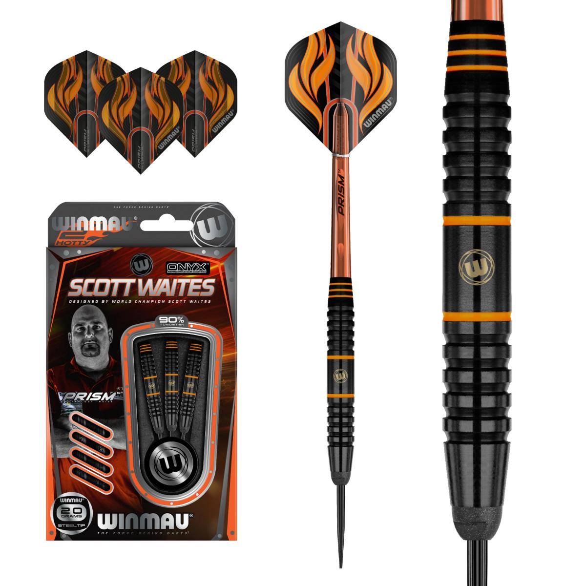 Winmau Scott Waites Steel-/Softdart Conversion-Set 1215-20 g