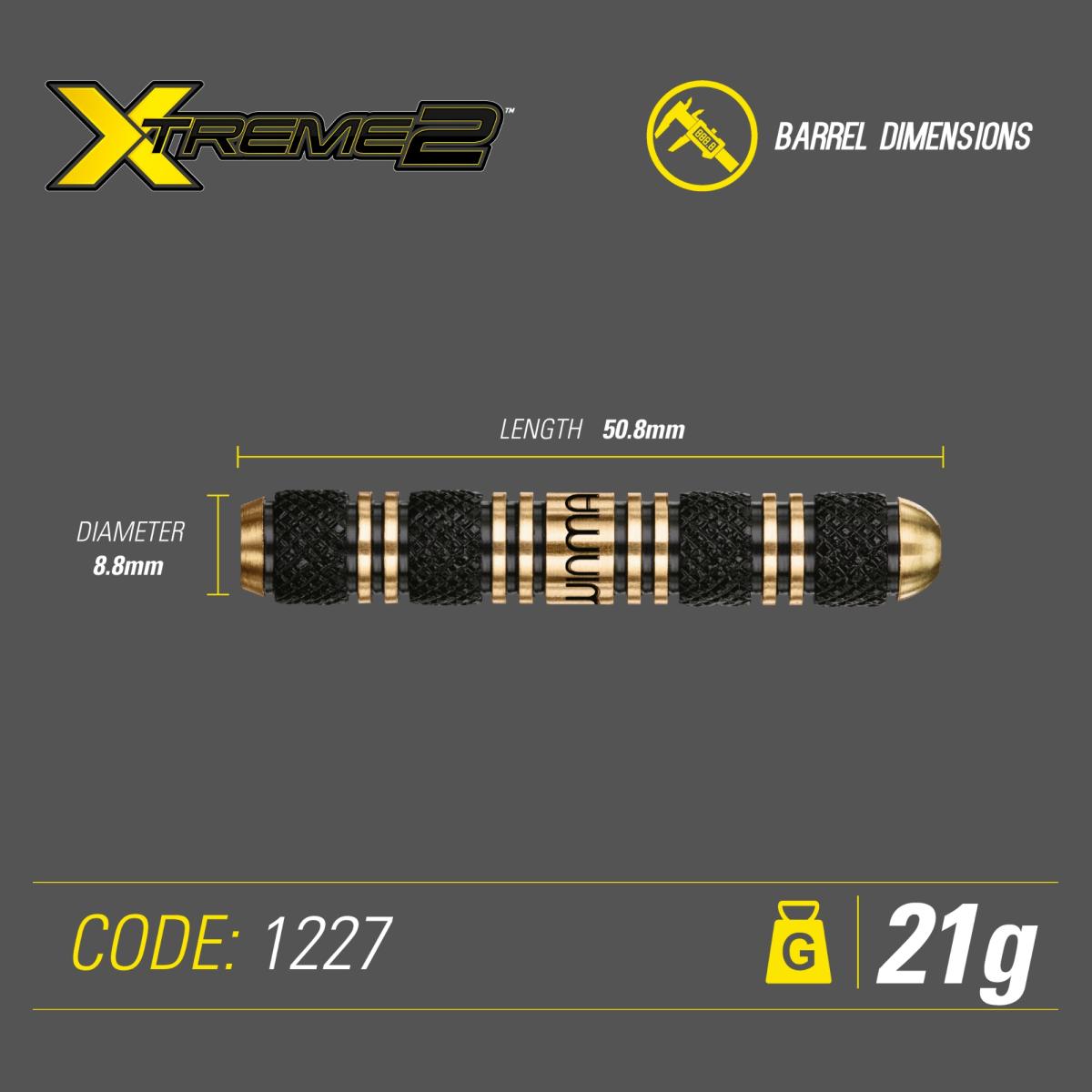 Winmau Xtreme 2 Steeldart 1227