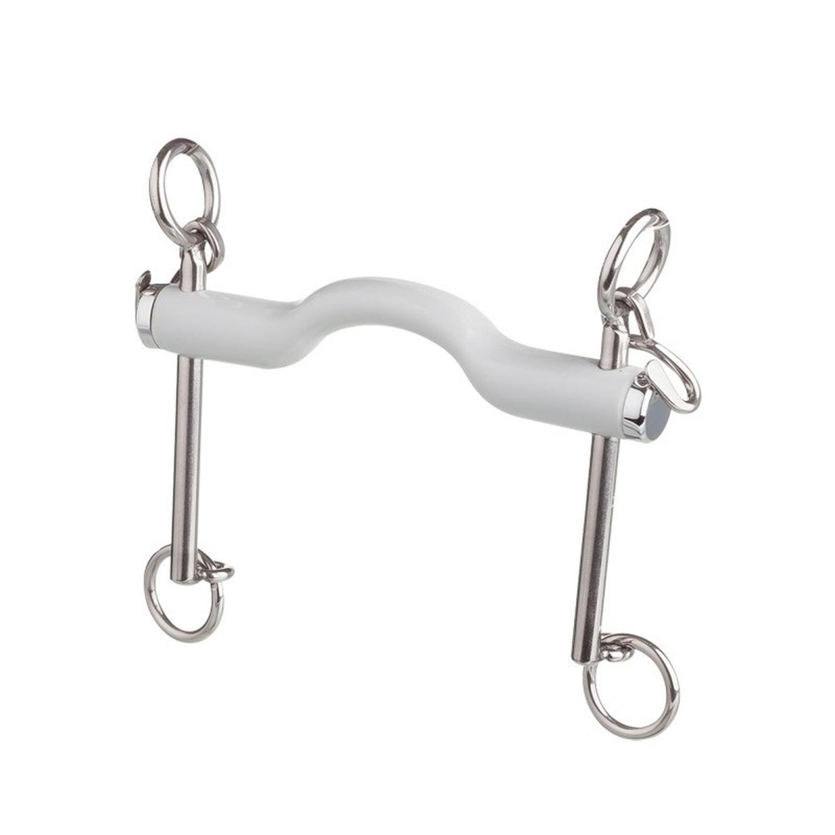 beris Dressage Curb Bit with Tongue Port Snaffle