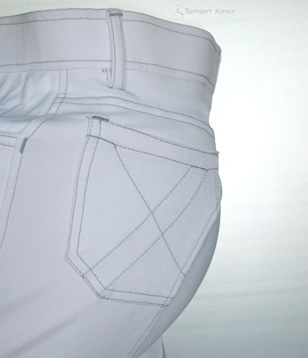 euro - star Damenreithose " Zohra KneeGrip " , weiß