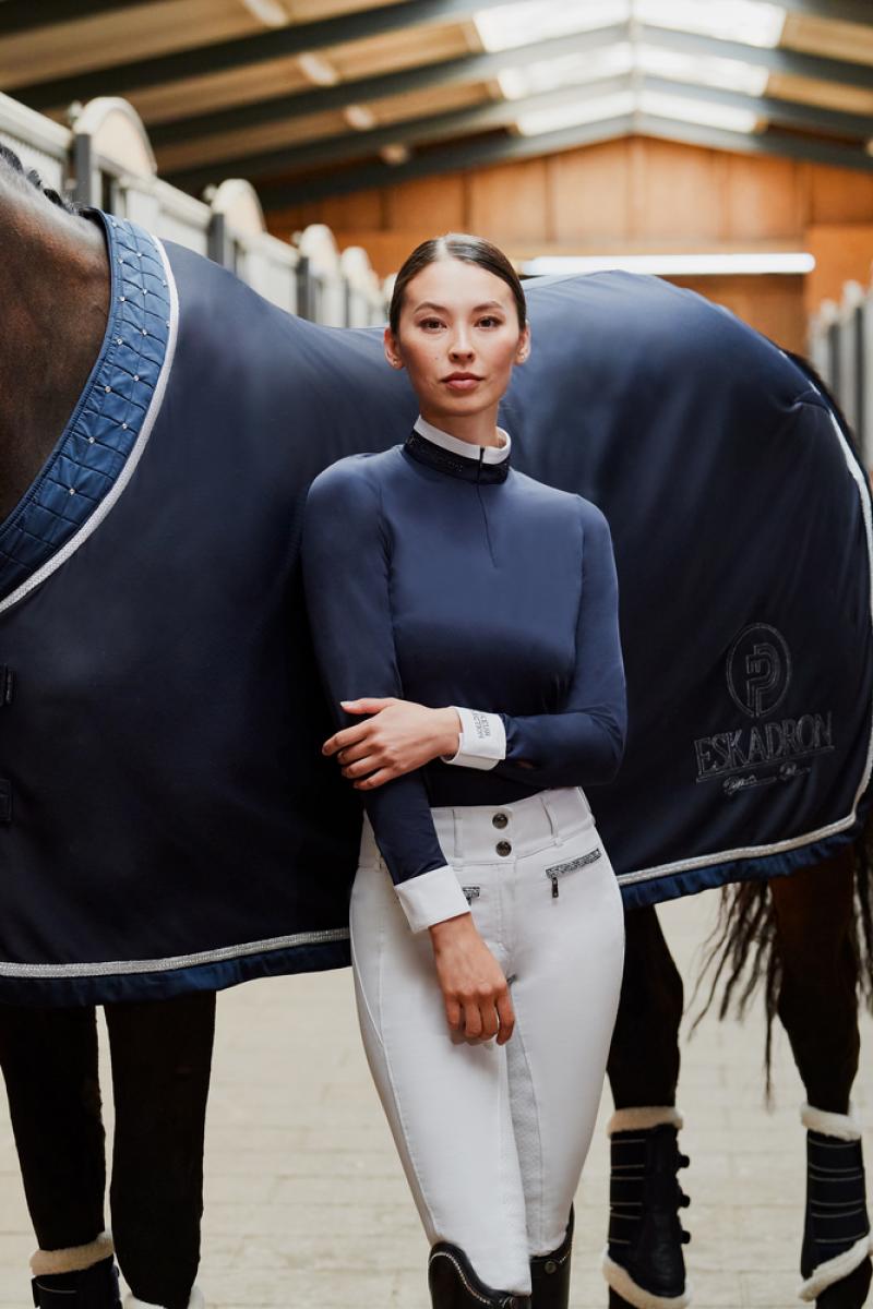 Eskadron Platinum Pure Transport Rug " DURA CRYSTAL ", navy