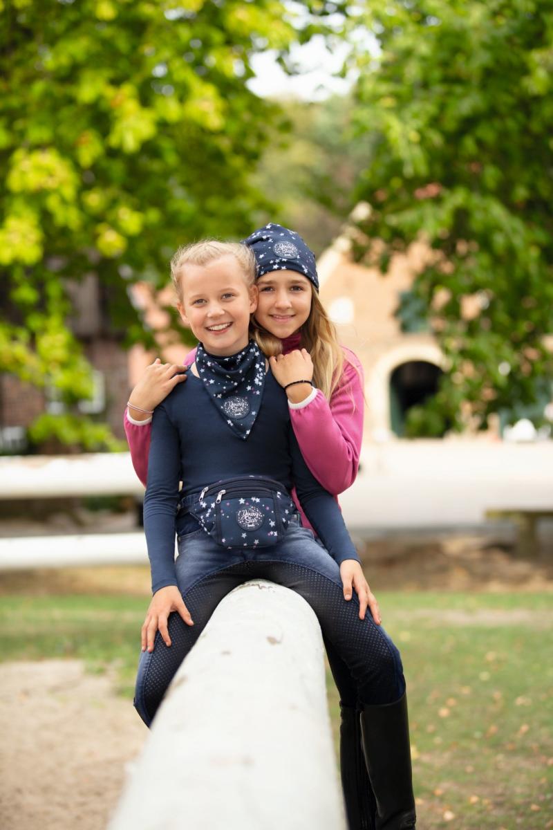 Eskadron Scarf Kids Young Star, navy Stars