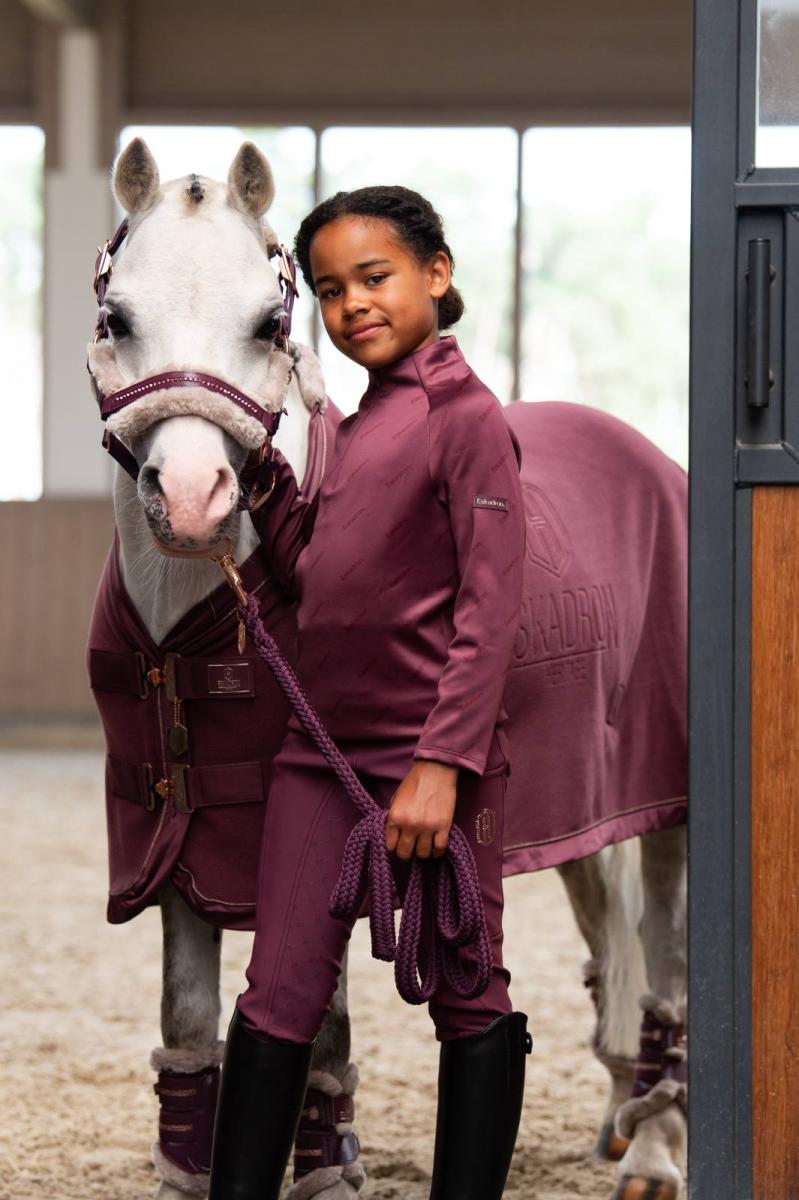 Eskadron HERITAGE Sweat Rug  " FLEECE STAMPED ", Shetty