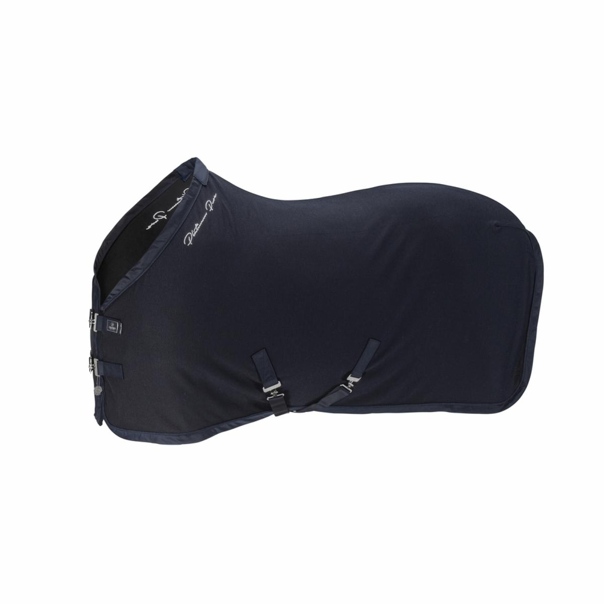 Eskadron Platinum Pure Abschwitzdecke " MESH ", navy