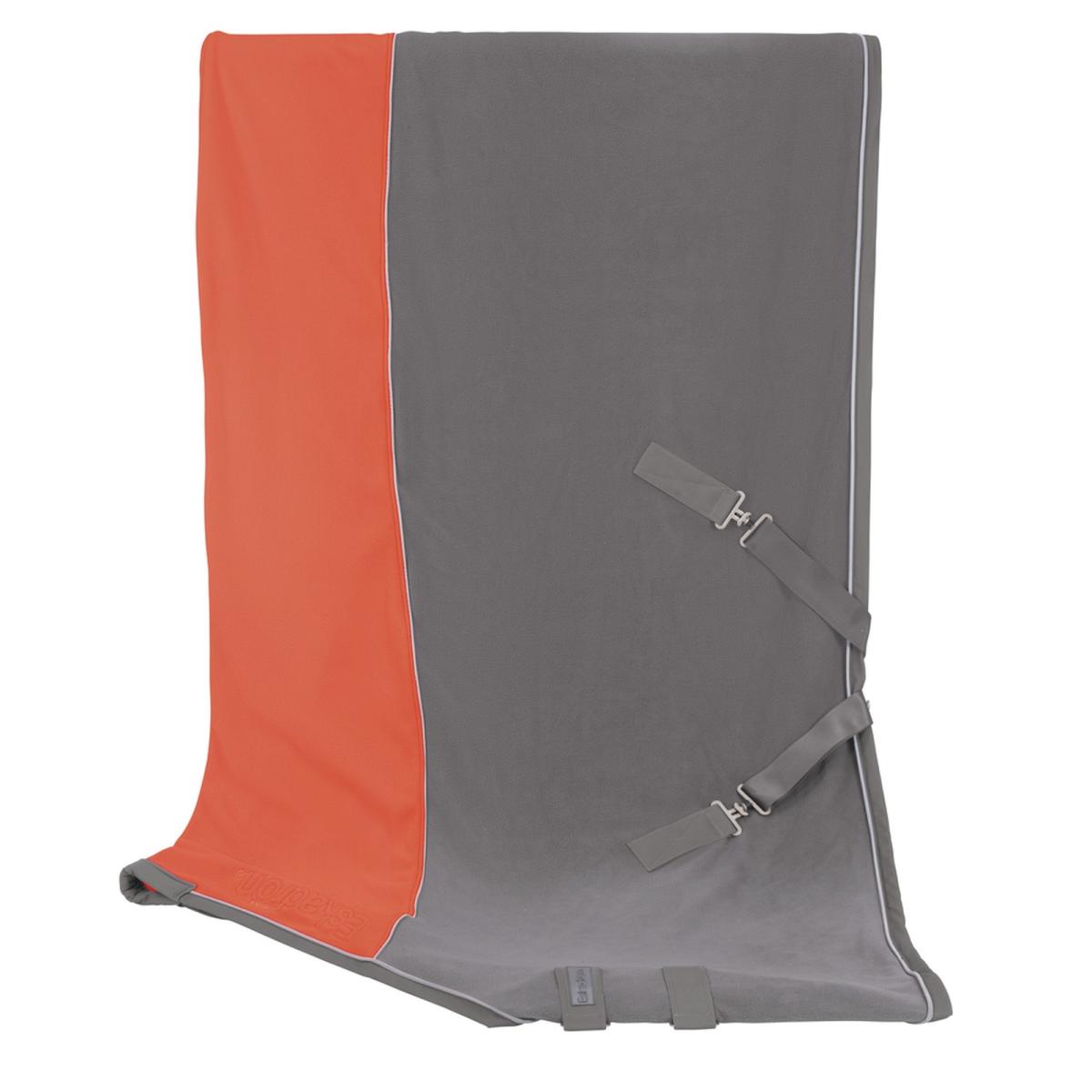 Eskadron Reflexx Sweat Rug FLEECE Bicolor Curved, grey-neon