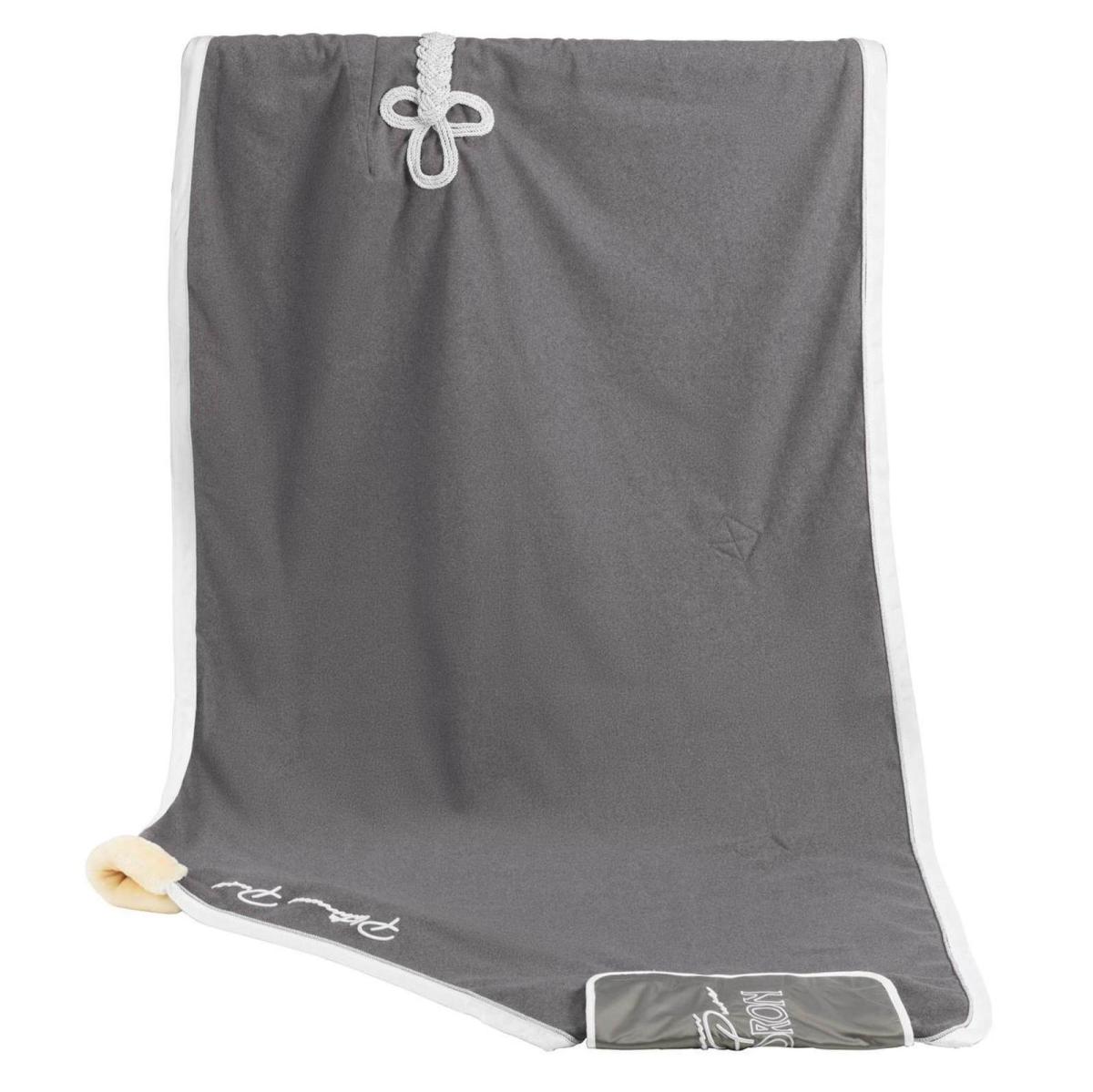 Eskadron Platinum PURE Abschwitzdecke " LODEN ", platinum grey