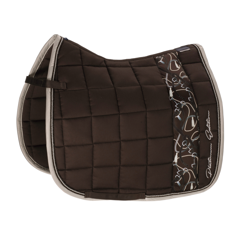 Eskadron Platinum Schabracke " COTTON BIG SQUARE " , havanabrown