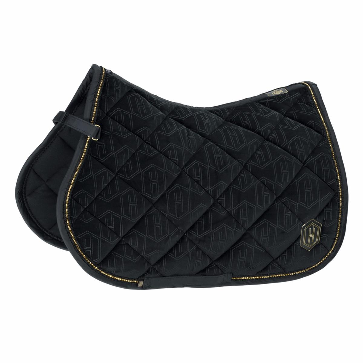 Eskadron HERITAGE Schabracke " VELVET CRYSTAL ", antique green, plaza taupe, navy