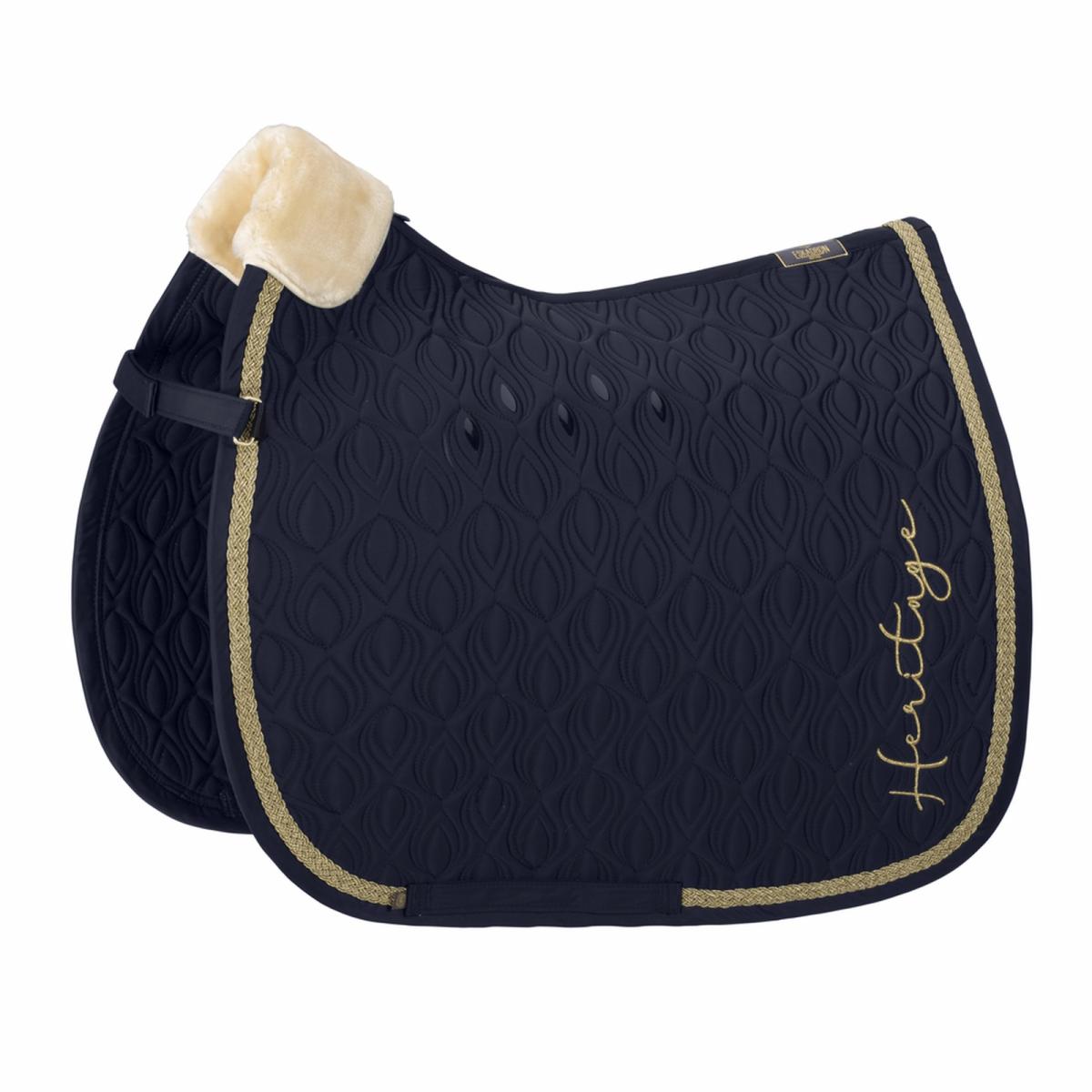 Eskadron HERITAGE Schabracke " GLOSSY PEACOCK ", antique green, sea salt, plaza taupe