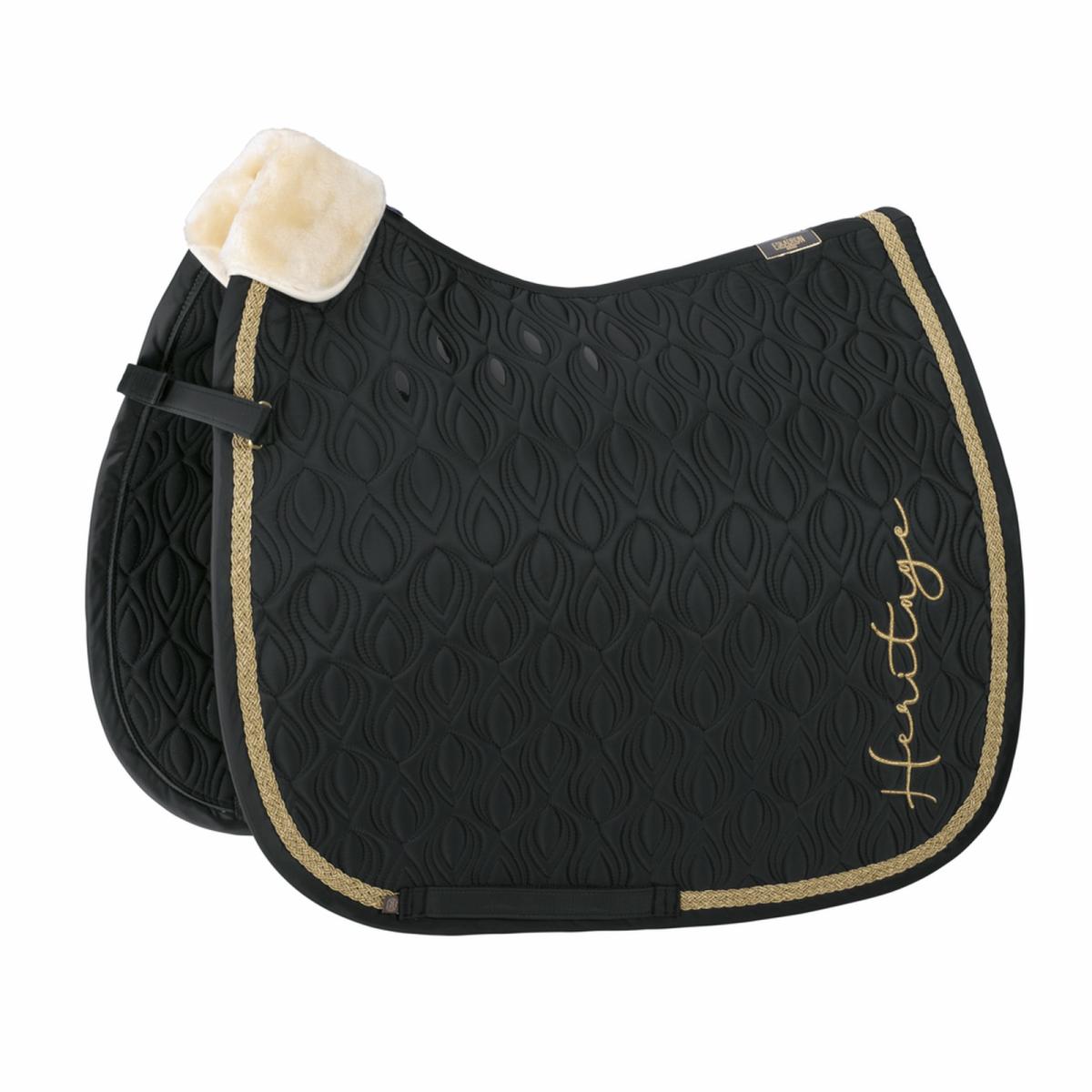 Eskadron HERITAGE Schabracke " GLOSSY PEACOCK ", antique green, sea salt, plaza taupe