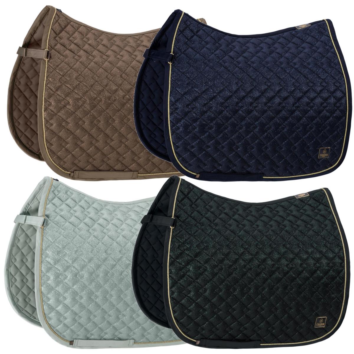 Eskadron HERITAGE Schabracke " GLITTER - MESH " antique green, plaza taupe, sea salt