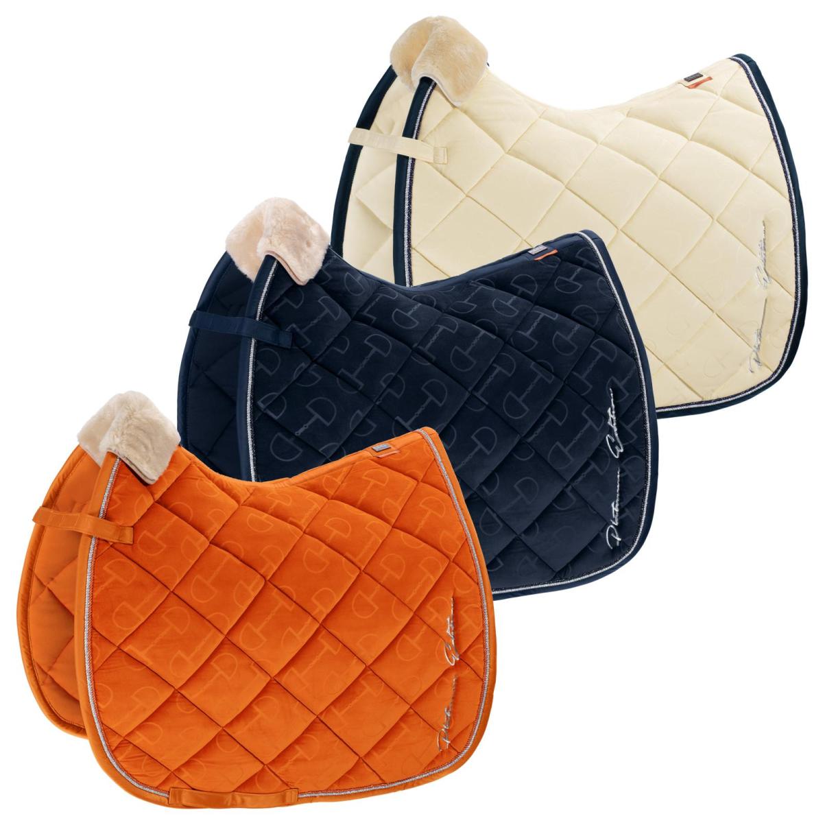 Eskadron Saddle Cloth Platinum VELVET STAMP -limited edition-