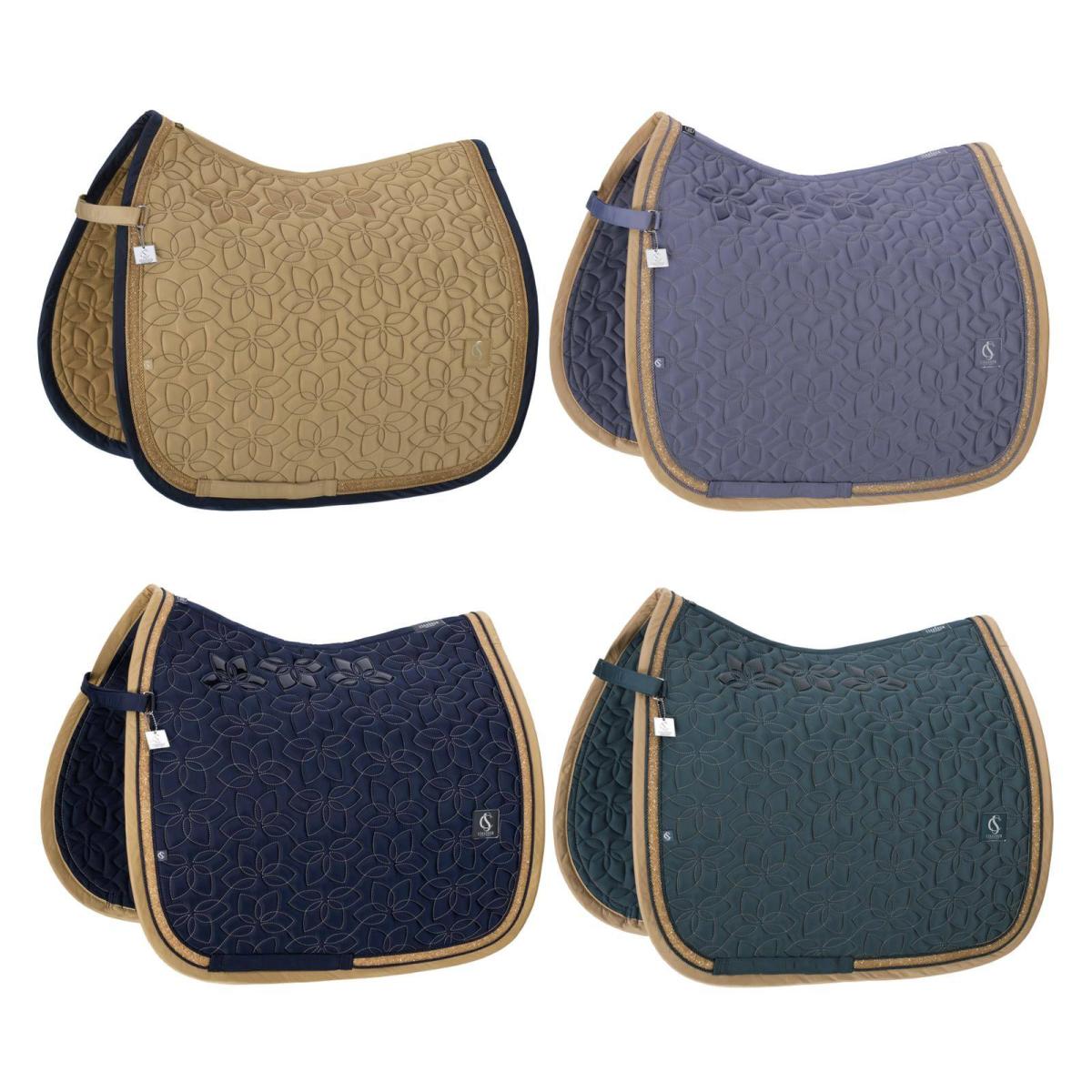 Eskadron Saddle Cloth  " GLOSSY JEWEL CONTRAST "