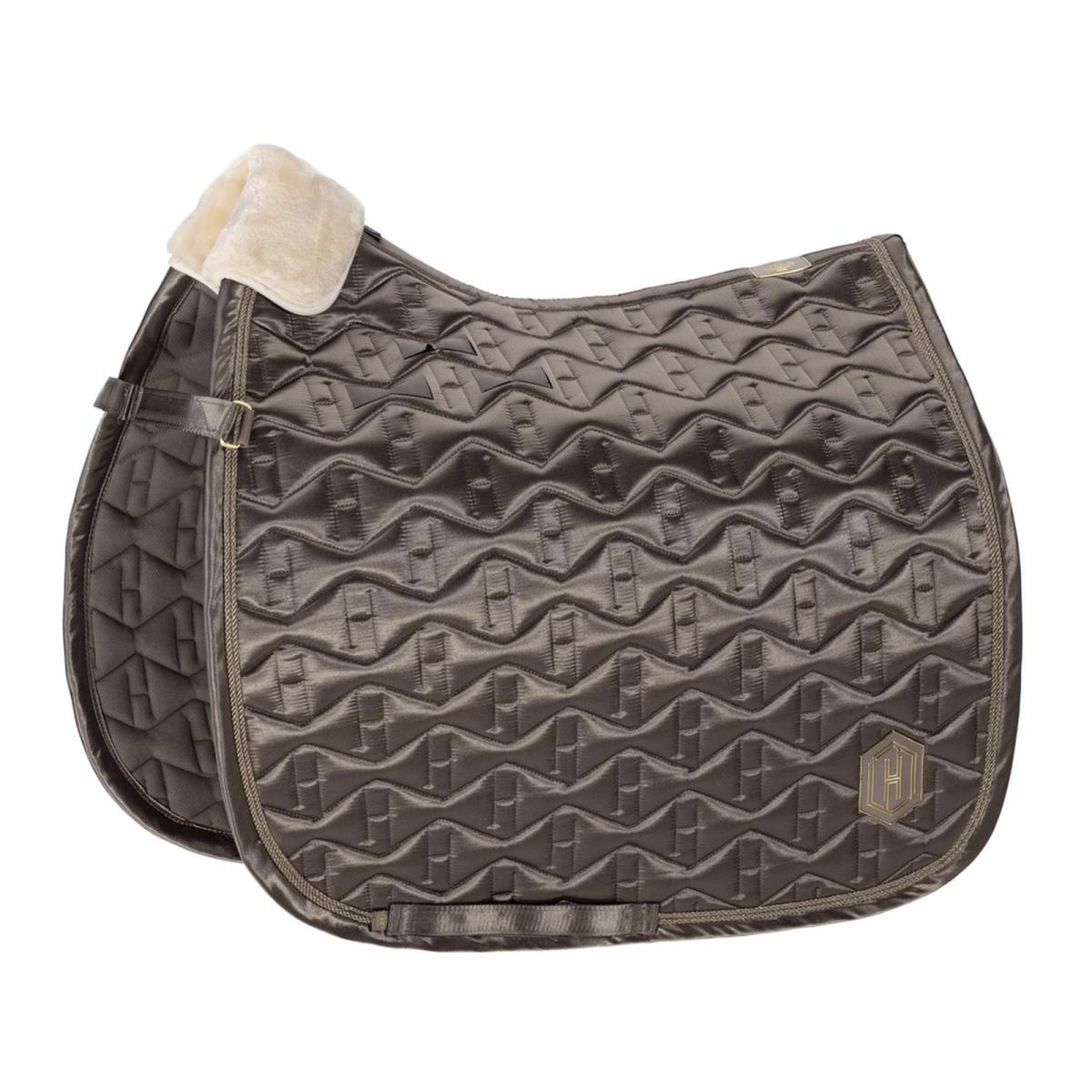 Eskadron HERITAGE Schabracke " SATIN EMBLEM ", antique green, sea salt, plaza taupe, navy