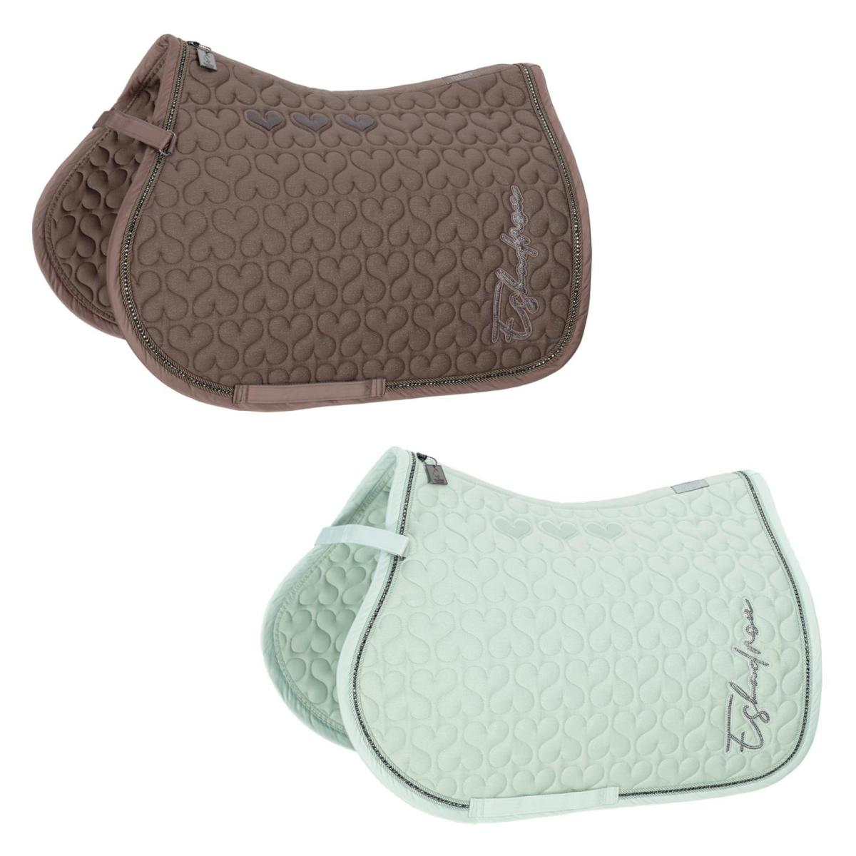 Eskadron Saddle Cloth  " COTTON GLITTER CRYSTAL "