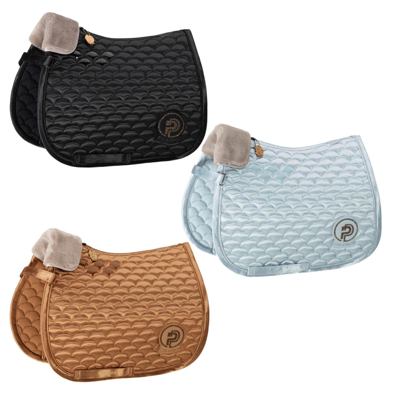 Eskadron Platinum Saddle Cloth " SATIN CLOUD ", SHETTY