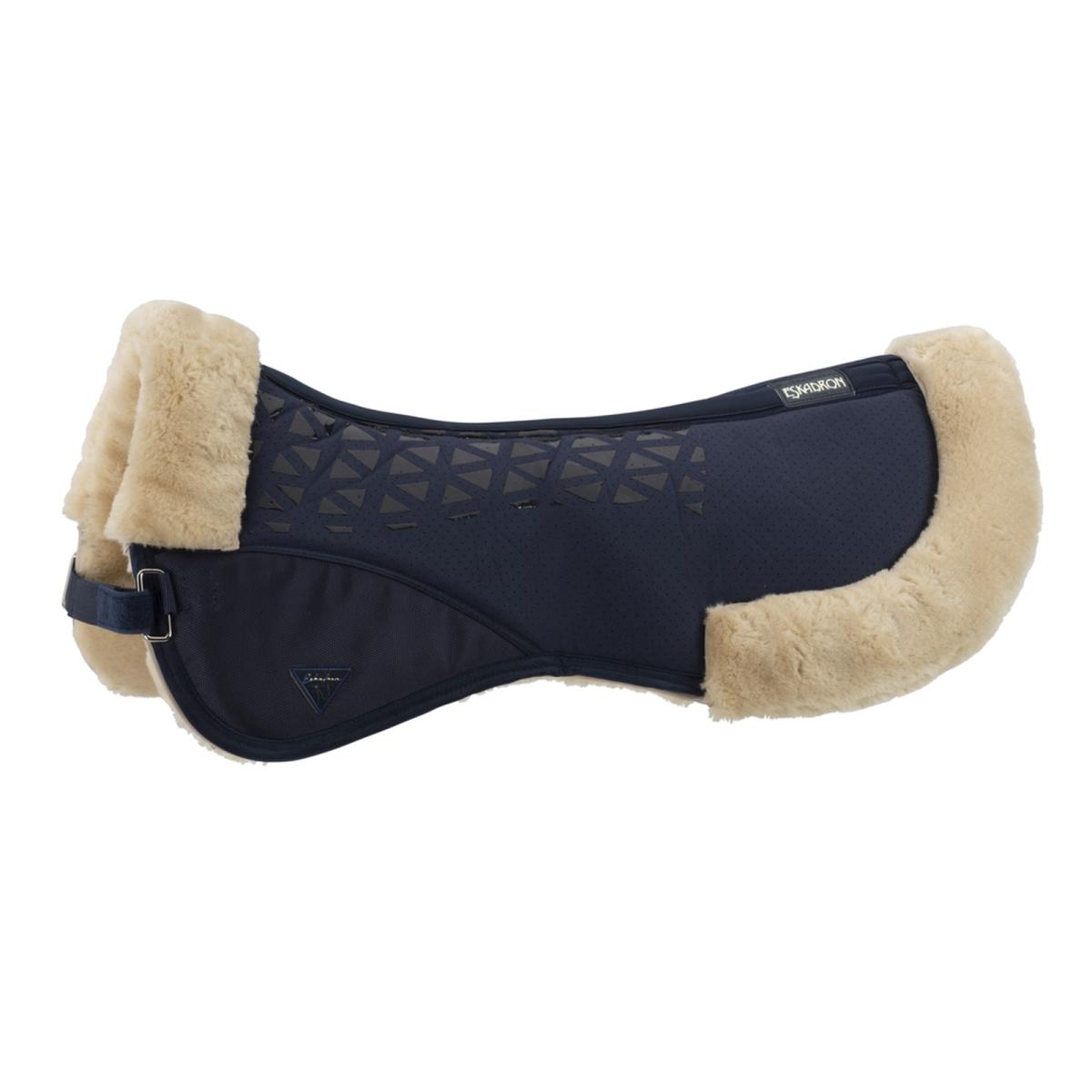Eskadron Sattelpad MEMO FAUXFUR, navy   " Classic Sports  "