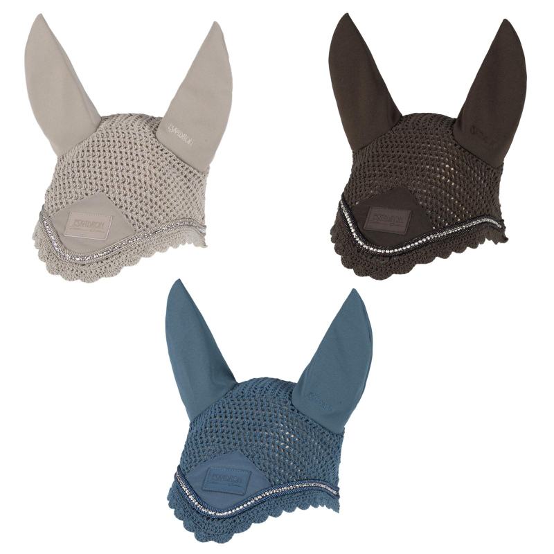 Eskadron Platinum Anti Fly Hood " ARTWORK CRYSTAL "