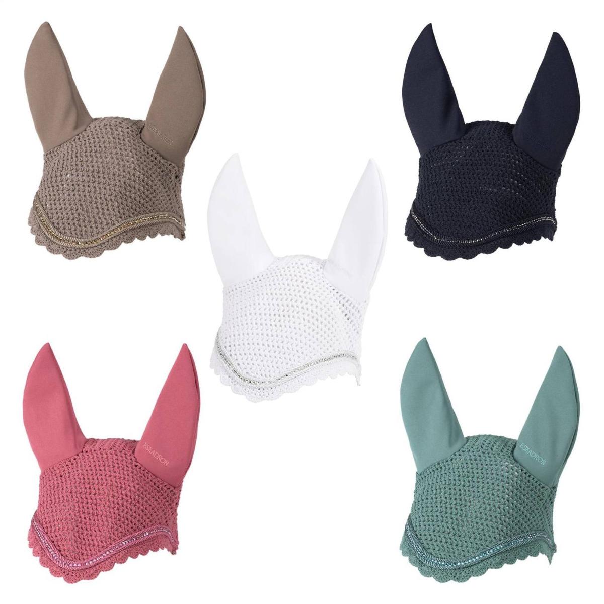 Eskadron Fliegenkopfschutz Fly Hood, Fliegenohren CRYSTAL    " Classic Sports  "