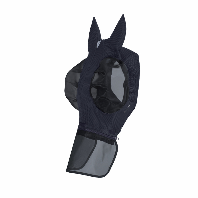 Eskadron Platinum FLY MASK  " DYNAIR MESH PRO DETACH " , navy