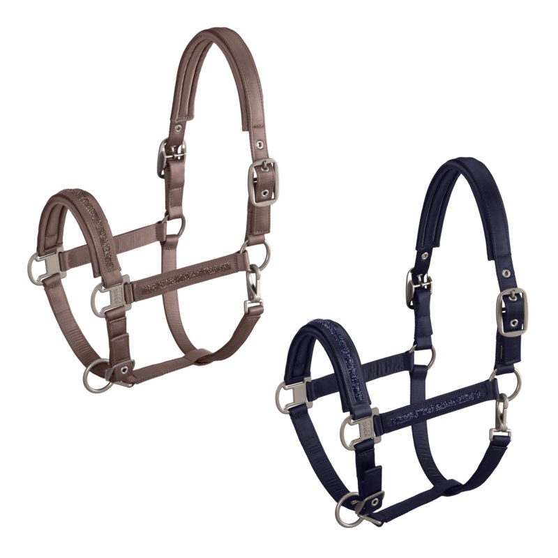 Eskadron Halfter " MATTGLOSS JEWEL DOUBLE PIN ", Stallhalfter