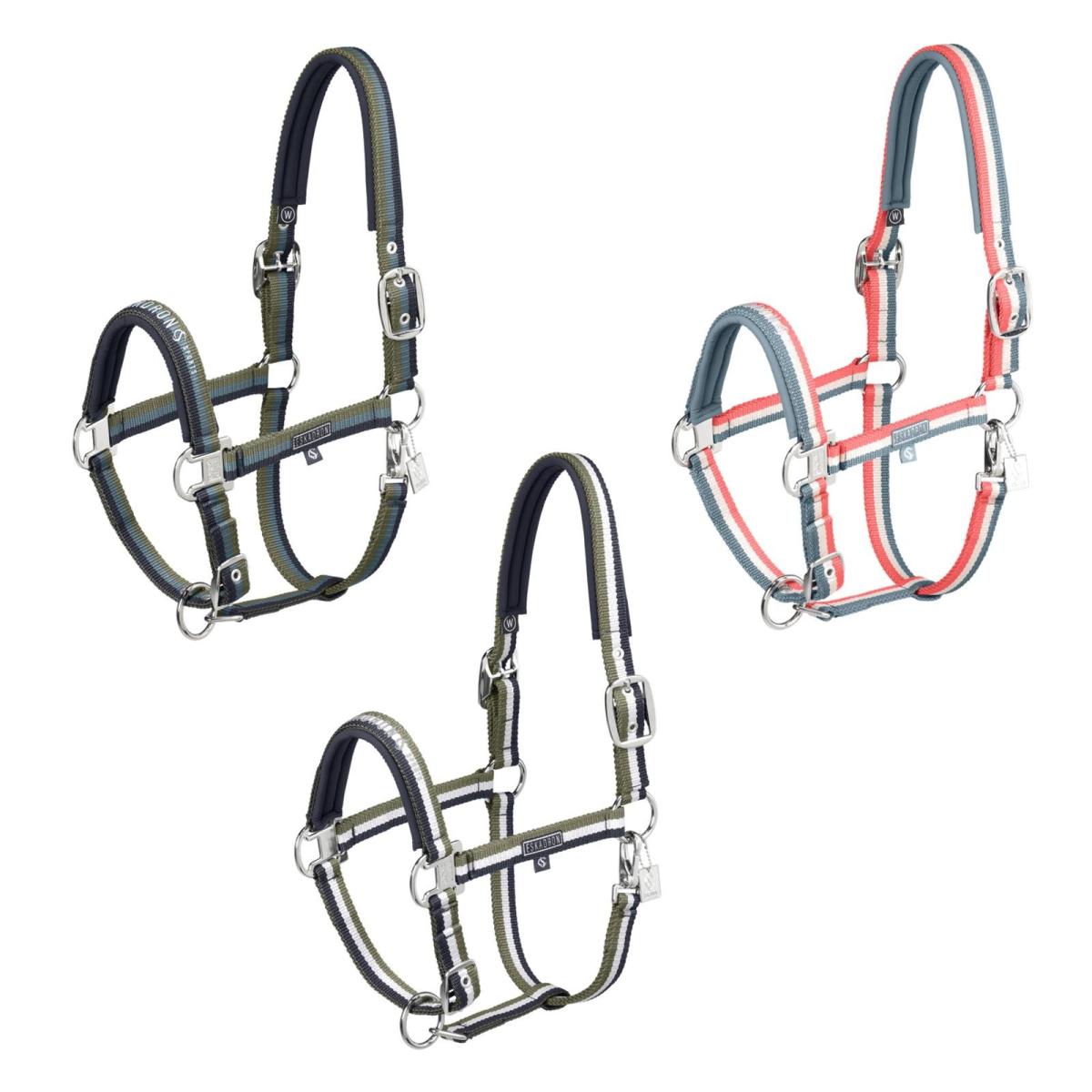 Eskadron Classic Sports Headcollar " DOUBLE PIN " , Shetty
