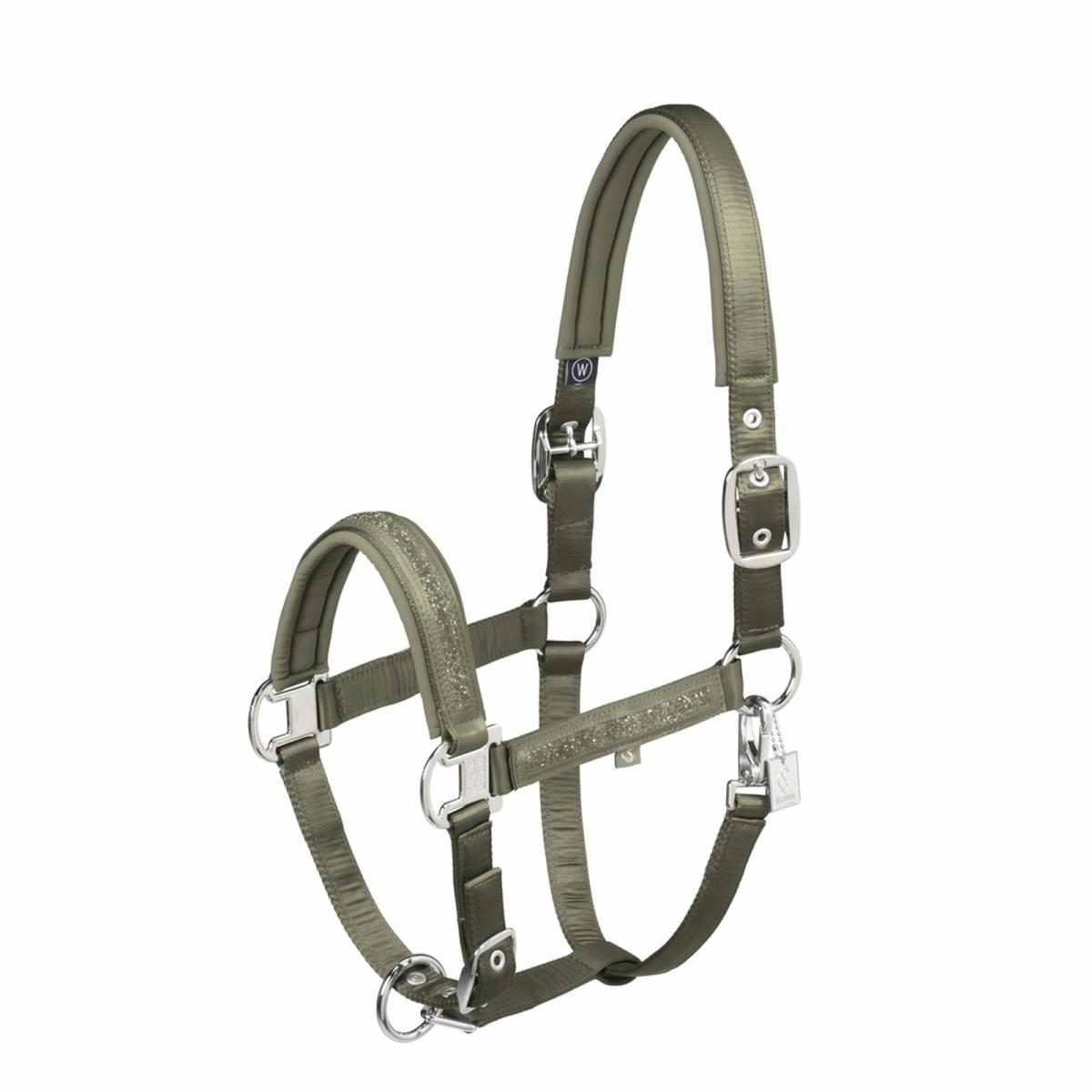 Eskadron Classic Sports Headcollar " MATTGLOSS JEWEL DOUBLE PIN "