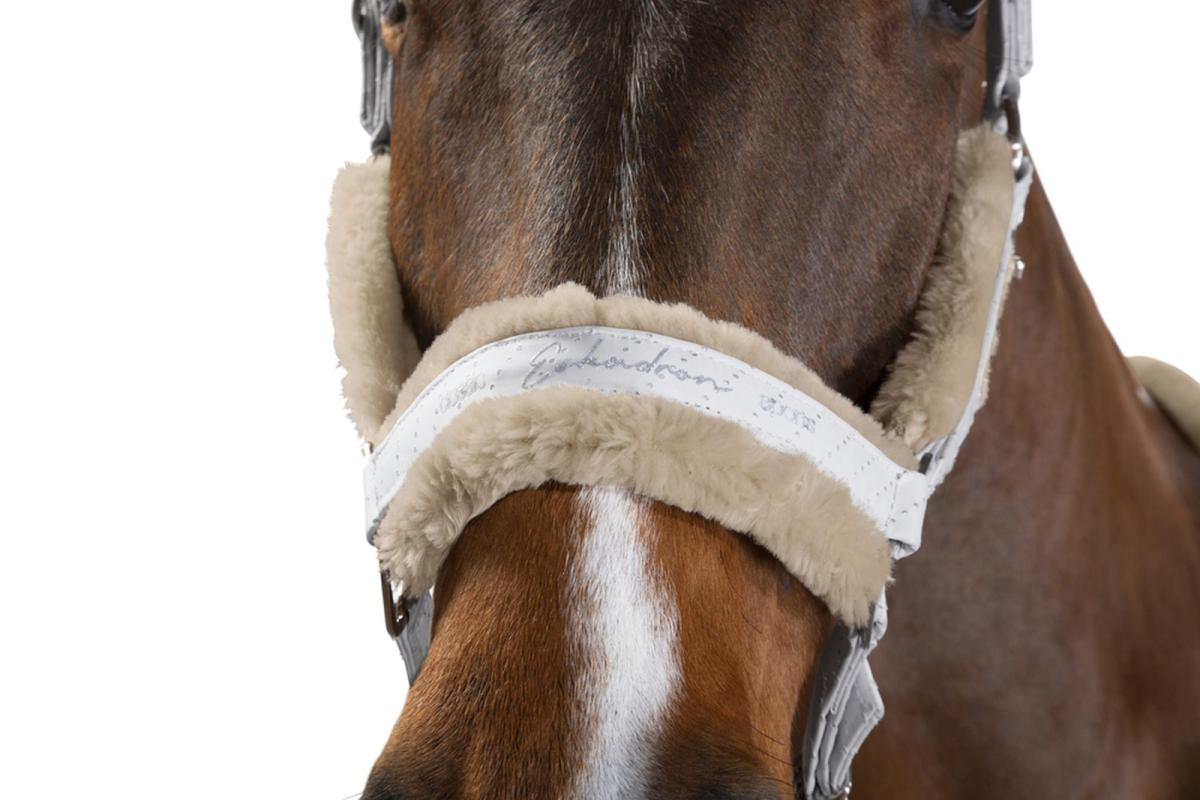 Eskadron Halfter Double Pin  FAUXFUR    " Classic Sports  "